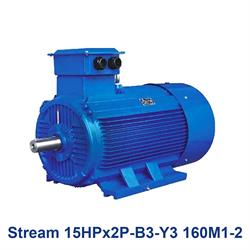 الکتروموتور استریم سه فاز Stream 15HPx2P-B3-Y3 160M1-2