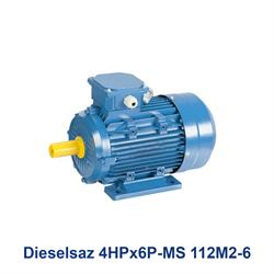 الکتروموتور سه فاز دیزل ساز Dieselsaz 4HPx6P-MS 112M2-6