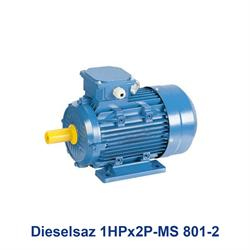 الکتروموتور سه فاز دیزل ساز Dieselsaz 1HPx2P-MS 801-2