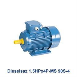 الکتروموتور سه فاز دیزل ساز Dieselsaz 1.5HPx4P-MS 90S-4