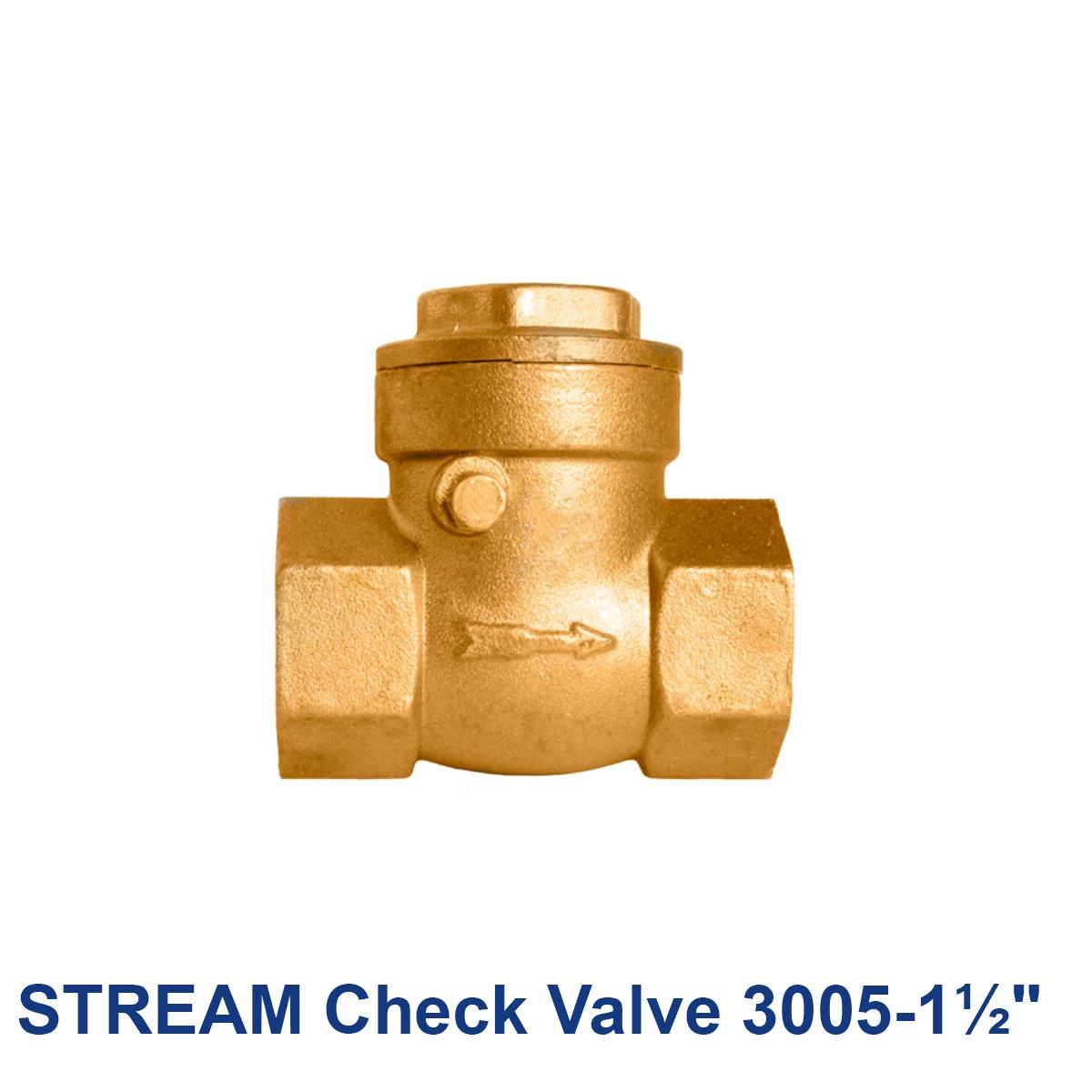 STREAM-Check-Valve-3005-1½