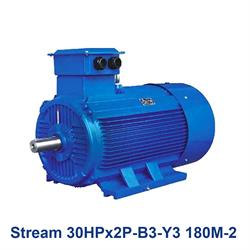 الکتروموتور استریم سه فاز Stream 30HPx2P-B3-Y3 180M-2