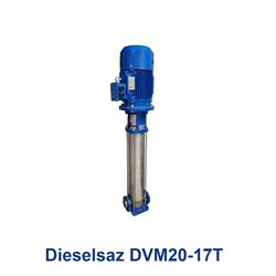 پمپ آب عمودی طبقاتی دیزل ساز مدل Dieselsaz DVM20-17T