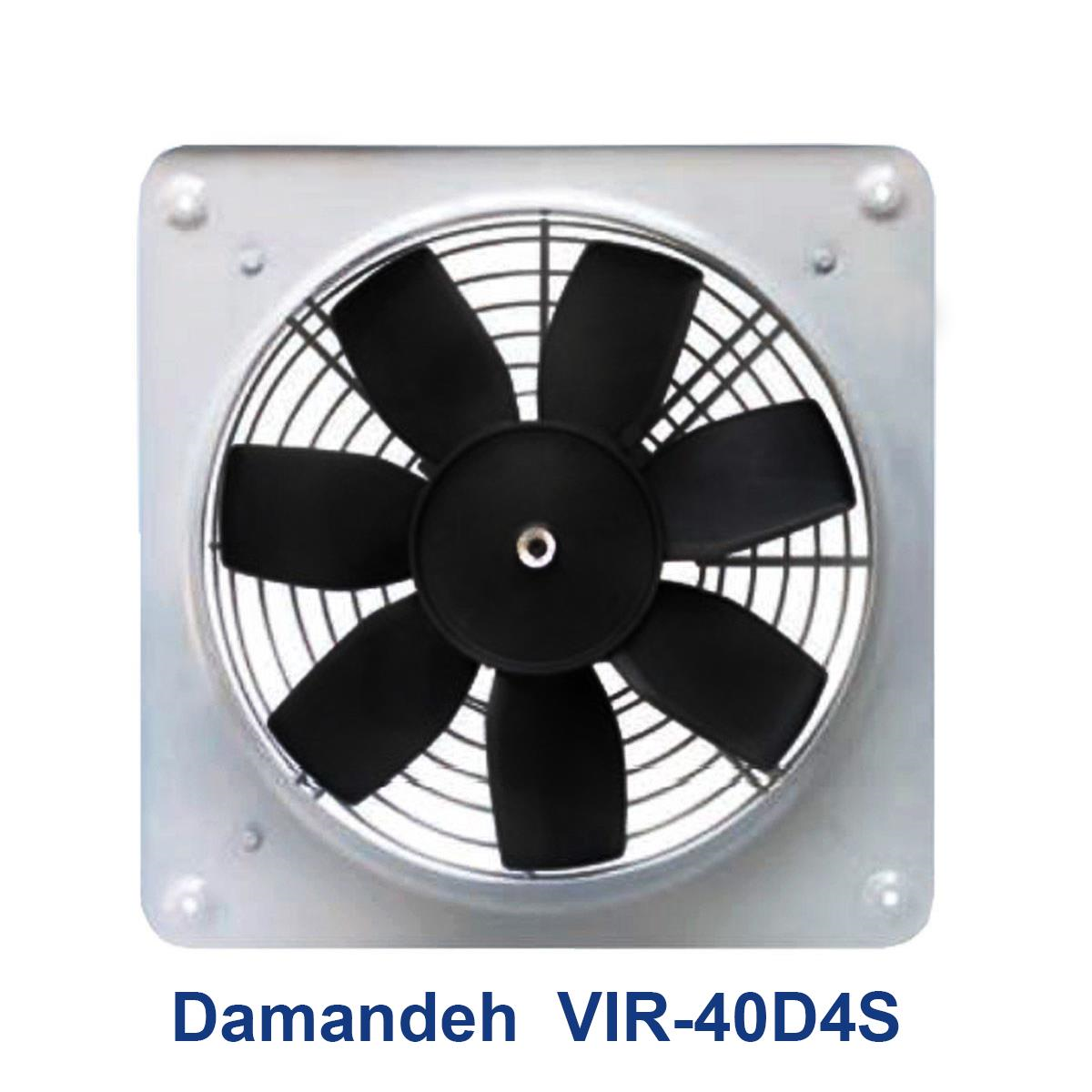 هواکش آکسیال صنعتی سنگین دمنده مدل VIR-40D4S