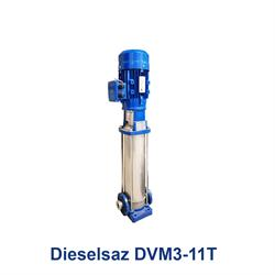 پمپ آب عمودی طبقاتی دیزل ساز مدل Dieselsaz DVM3-11T