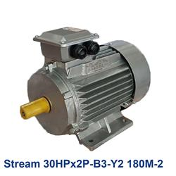 الکتروموتور استریم سه فاز Stream 30HPx2P-B3-Y2 180M-2