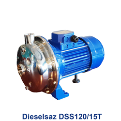  پمپ آب استنلس استیل دیزل ساز مدل Dieselsaz DSS120/15T