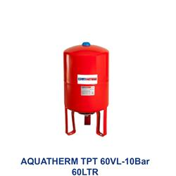 منبع تحت فشار 60 لیتری 10 بار آکواترم مدل AQUATHERM TPT 60VL-10Bar