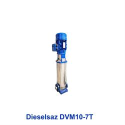 پمپ آب عمودی طبقاتی دیزل ساز مدل Dieselsaz DVM10-7T