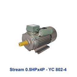 الکتروموتور استریم تک فاز Stream 0.5HPx4P - YC 802-4