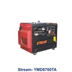 موتور برق تک فاز دیزلی کانوپی استارتی استریم Stream- YMD6700TA