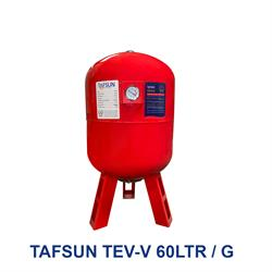 منبع تحت فشار 60 لیتری درجه دار تفسان مدل TAFSUN TEV-V 60LTR-G