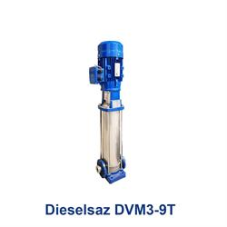 پمپ آب عمودی طبقاتی دیزل ساز مدل Dieselsaz DVM3-9T
