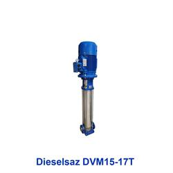 پمپ آب عمودی طبقاتی دیزل ساز مدل Dieselsaz DVM15-17T