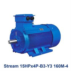 الکتروموتور استریم سه فاز Stream 15HPx4P-B3-Y3 160M-4