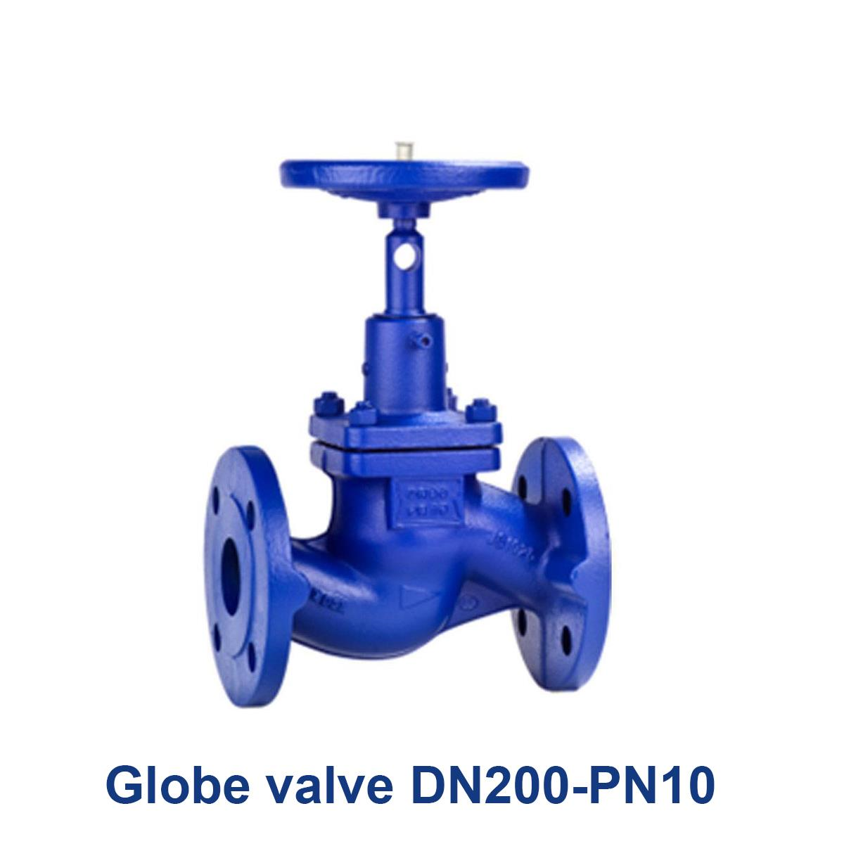 Globe-valve-DN200-PN10