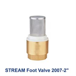 سوپاپ برنجی 2 اینچ استریم مدل ″STREAM Foot Valve 2007 2