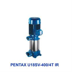 پمپ آب طبقاتی عمودی سه فاز پنتاکس مدل PENTAX U18SV-400/4T IR