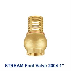 سوپاپ برنجی 1 اینچ استریم مدل ″STREAM Foot Valve 2004 1