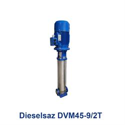 پمپ آب عمودی طبقاتی دیزل ساز مدل Dieselsaz DVM45-9/2T