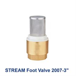 سوپاپ برنجی 3 اینچ استریم مدل ″STREAM Foot Valve 2007 3