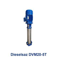 پمپ آب عمودی طبقاتی دیزل ساز مدل Dieselsaz DVM20-5T