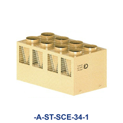 چیلر تراکمی هواخنک اسکرو دیزل ساز مدل 1 -A-ST-SCE-34-