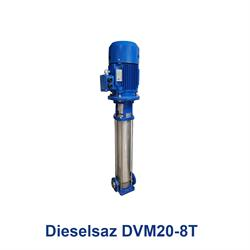 پمپ آب عمودی طبقاتی دیزل ساز مدل Dieselsaz DVM20-8T