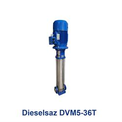 پمپ آب عمودی طبقاتی دیزل ساز مدل Dieselsaz DVM5-36T