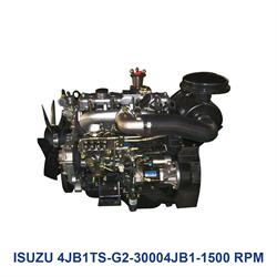 موتور تک ديزل طرح 4JB1TS-G2-30004JB1-1500 RPM ISUZU