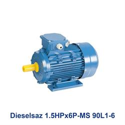 الکتروموتور سه فاز دیزل ساز Dieselsaz 1.5HPx6P-MS 90L1-6